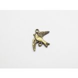 Bronz madárka összekötő (2,2cm)