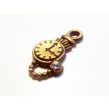 Zsebóra strasszal (16mm)