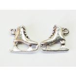 3D-s  kori - antik ezüst (18mm)