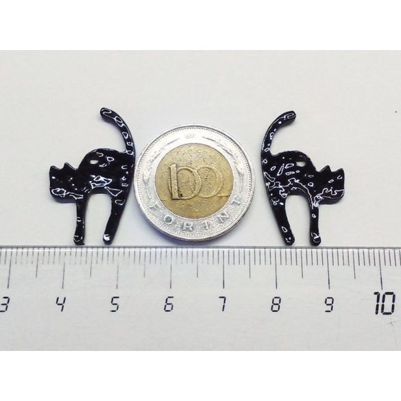 Fekete macska :)  (27mm)