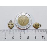 *Szeretem a macskám* - antik bronz (12mm)