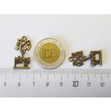 *Imádok varrni!* - antik bronz charm  (25mm)