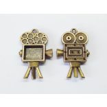 3D-s Nagy Kamera-medál - bronz (39mm)