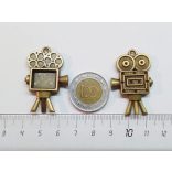 3D-s Nagy Kamera-medál - bronz (39mm)