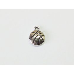 Kosárlabda  - antik ezüst (14mm)