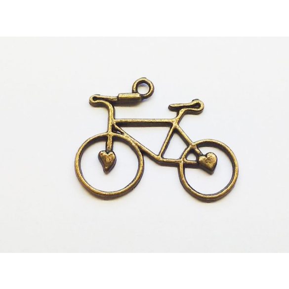Bronz bicikli medál (31mm)
