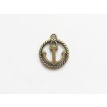 Horgony karikában - antik bronz