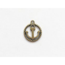 Horgony karikában - antik bronz