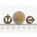 Horgony karikában - antik bronz