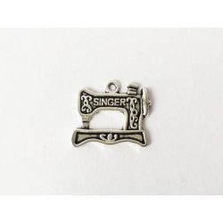 Antik Ezüst Singer varrógép (22mm)