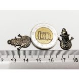 Hóember - antik bronz