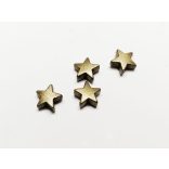 Csillag Gyöngyök - antik bronz - 4db