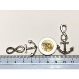 Horgony + végtelen jel - összekötő elem