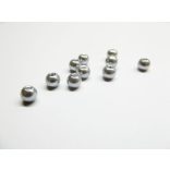 Üvegtekla - Ezüst - 6mm- 10 db