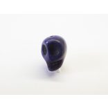 Koponya gyöngy (szinteteikus turquoise) -kék