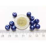 Üvegtekla -  KÉK (8mm) - 10db