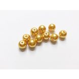 Üvegtekla -  Aranysárga (8mm) - 10db