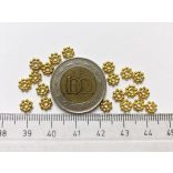 Apró köztes - arany színű ( 20 db )