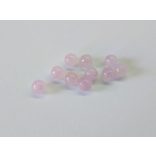 Rózsakvarc - 6mm - 10db