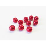 Üvegtekla - Piros (8mm) - 10db