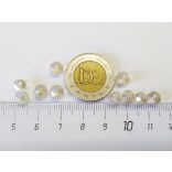 Csiszolt üveggyöngy - 6x4mm Abacus - füstszínű AB - 10db