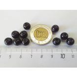 Üvegtekla - Fekete - 8mm- 10 db