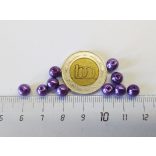 Üvegtekla - Sötétlila - 6mm- 10 db