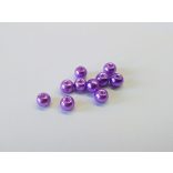 Üvegtekla - Violet - 6mm- 10 db