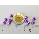 Üvegtekla - Violet - 6mm- 10 db