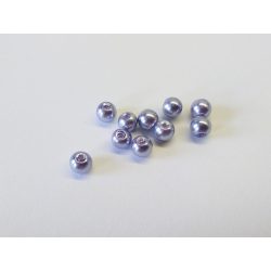 Üvegtekla - Kékes lila - 6mm- 10 db