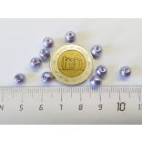 Üvegtekla - Kékes lila - 6mm- 10 db