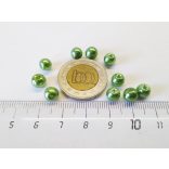 Üvegtekla - Halványzöld - 6mm- 10 db