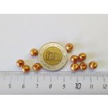 Üvegtekla - Óarany - 6mm- 10 db