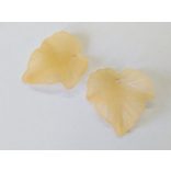 Fakó sárga levél (24mm)