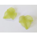 Halványzöld levél (24mm)