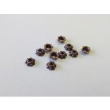 10 db vörösréz gyöngykupak (5,7mm)