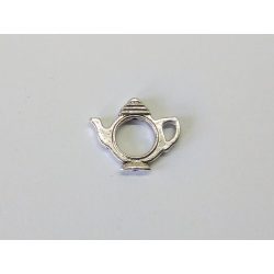 Teáskanna gyöngykeret - kisebb méret (19*23mm)