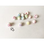 1 db Sötét Rózsaszín Mosolygó Gyöngy (8mm)