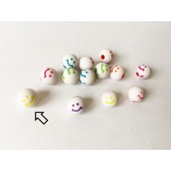 1 db Sárga Mosolygó Gyöngy (8mm)