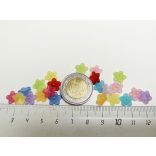 APRÓ Harangvirág akril gyöngy ~9*4mm -  SÁRGA