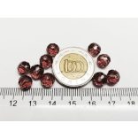 *Szőlőlé* - Csiszolt üveggyöngy - 8x6mm Abacus - 10db