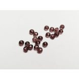 *Szőlőlé* - Csiszolt üveggyöngy - 4x3mm Abacus - 20db