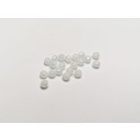 *Ragyogó-Kagylóhéj* - Csiszolt üveggyöngy - 4x3mm Abacus - 20db