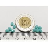 APRÓ csepp alakú üveggyöngyök - 10db