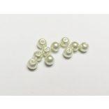 6mm-s *Szellem-színű* tekla gyöngyök