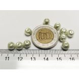 6mm-s *Szellem-színű* tekla gyöngyök