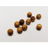 8mm - Fa gyöngy - 10db