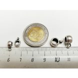 Függeszthető köztes ANTIK EZÜST sz. (nagyobb)  1pár