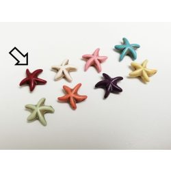 Bordó - Tengeri csillag gyöngy