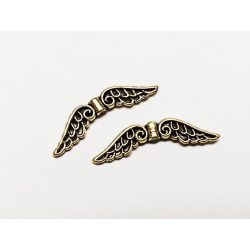 Angyalszárny gyöngy 1 pár - Arany színű (32mm)